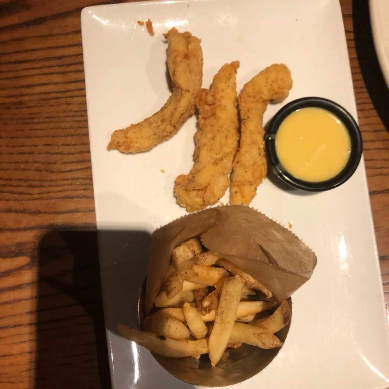 chiken fingers para niño