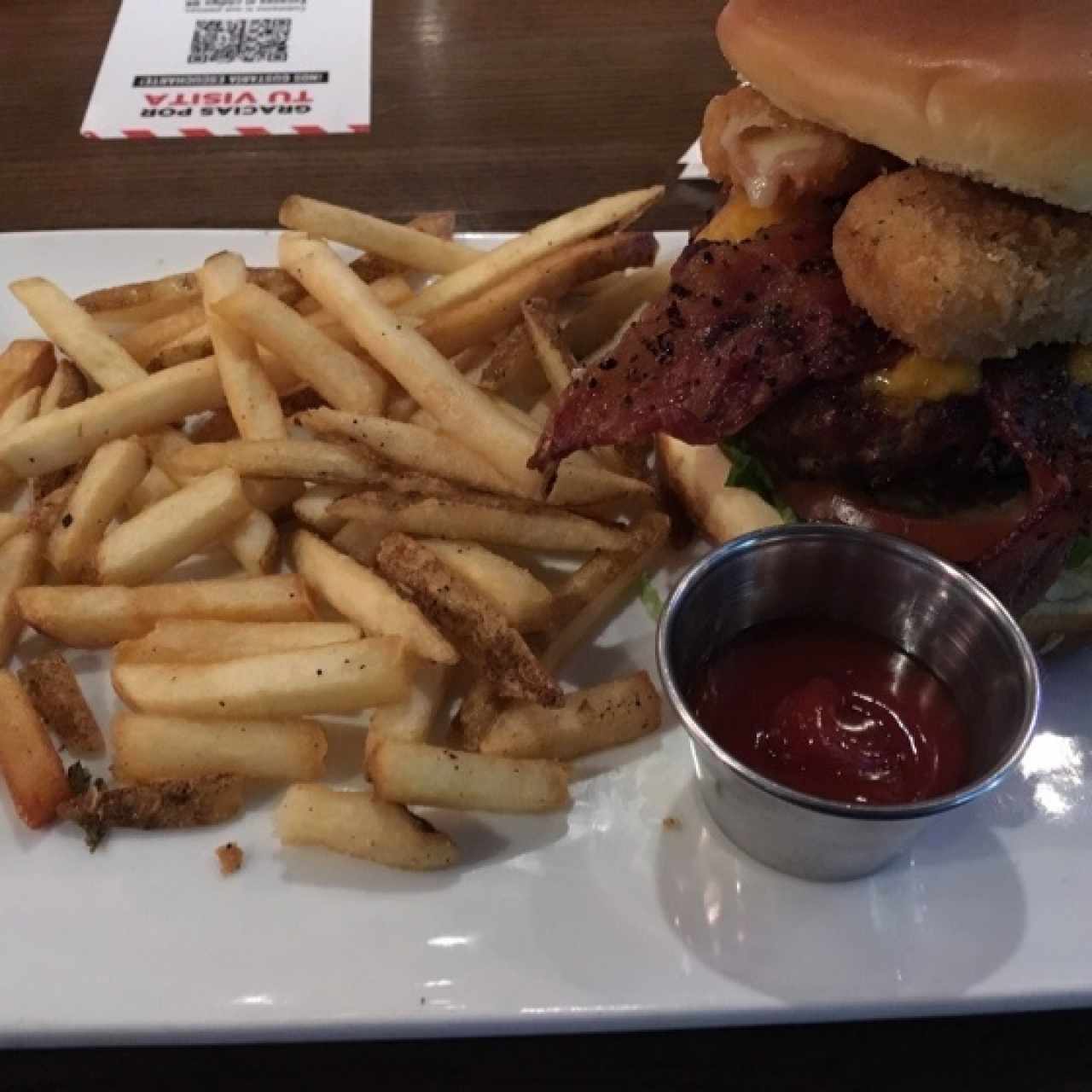 Fridays Bacon Cheeseburger