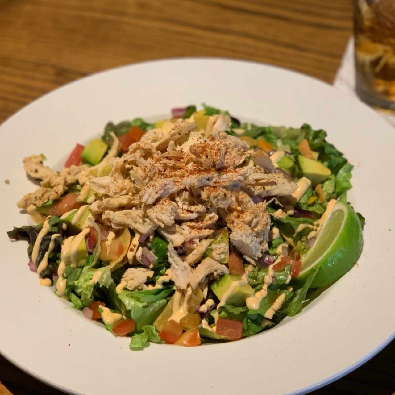 Yucatan Chicken chipotle salad