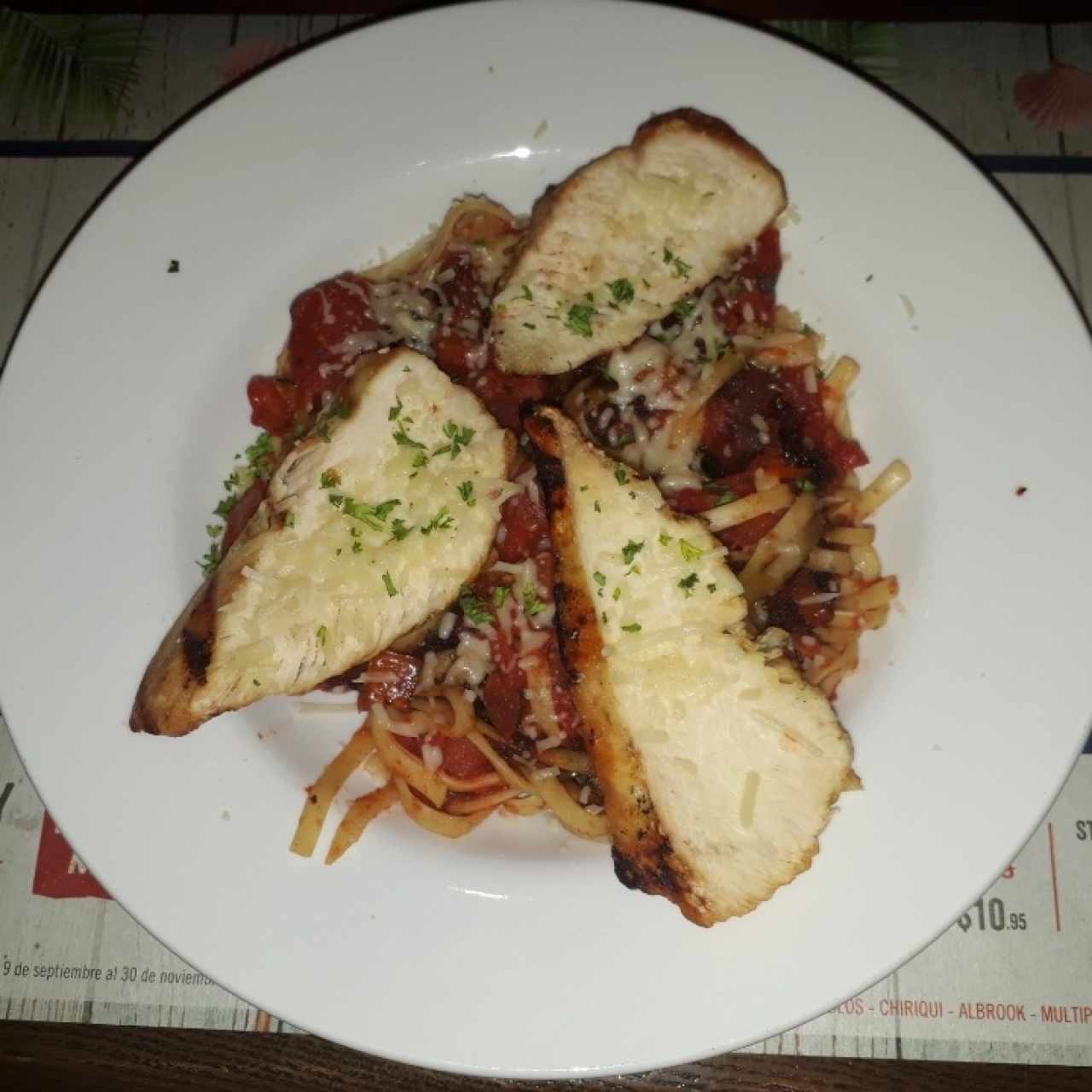 Menú Lunch