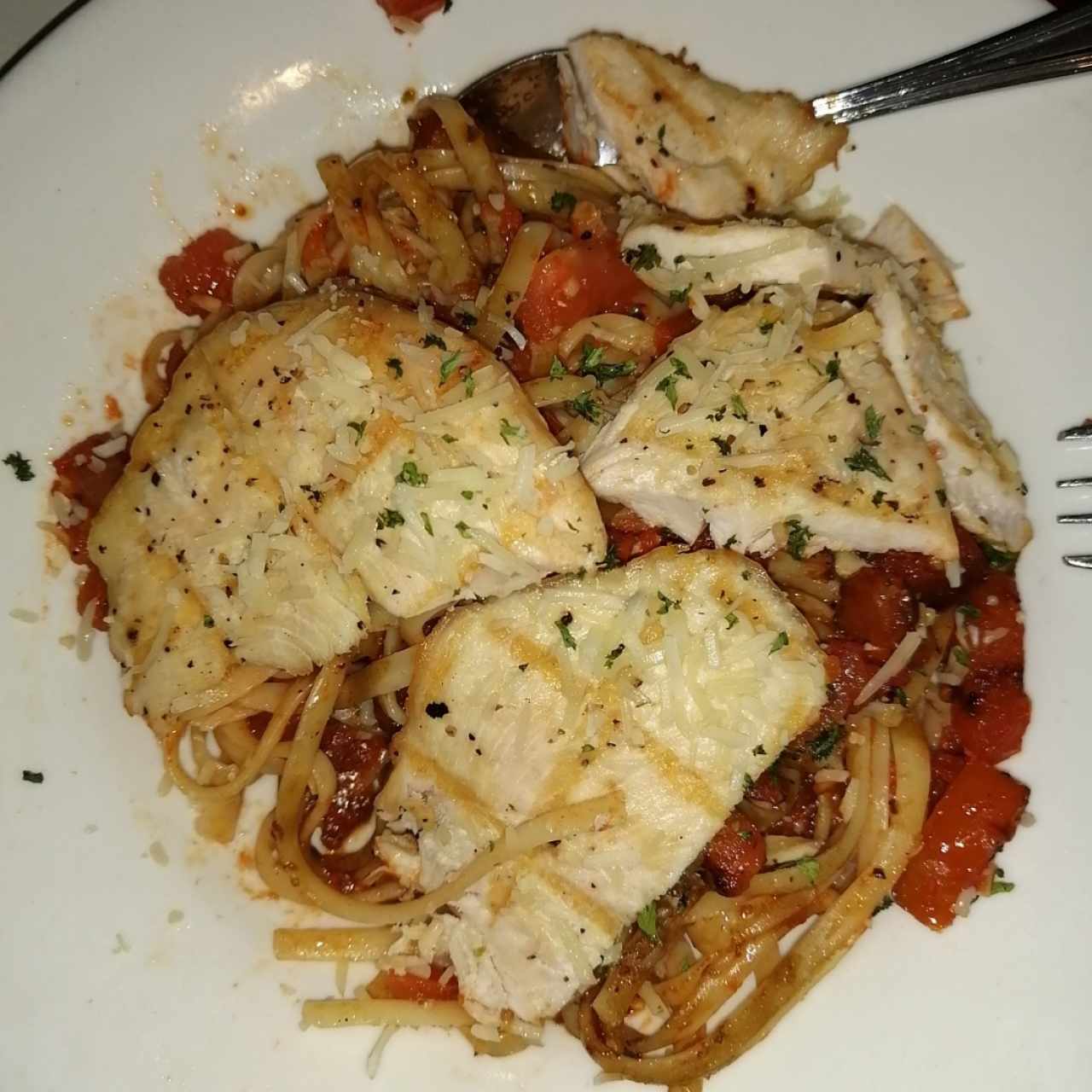 Bruschetta Chicken Pasta