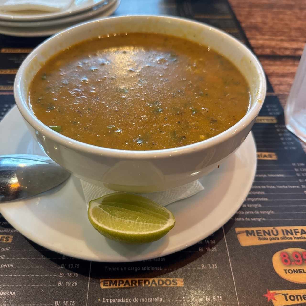 Sopas - Sopa de Mariscos