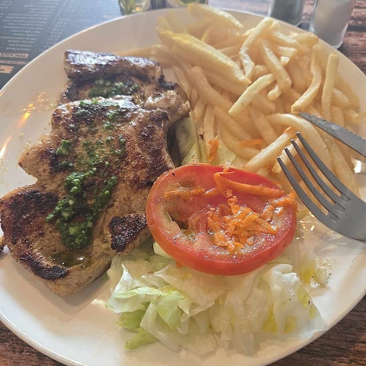 Carnes - Chuletas al Grill