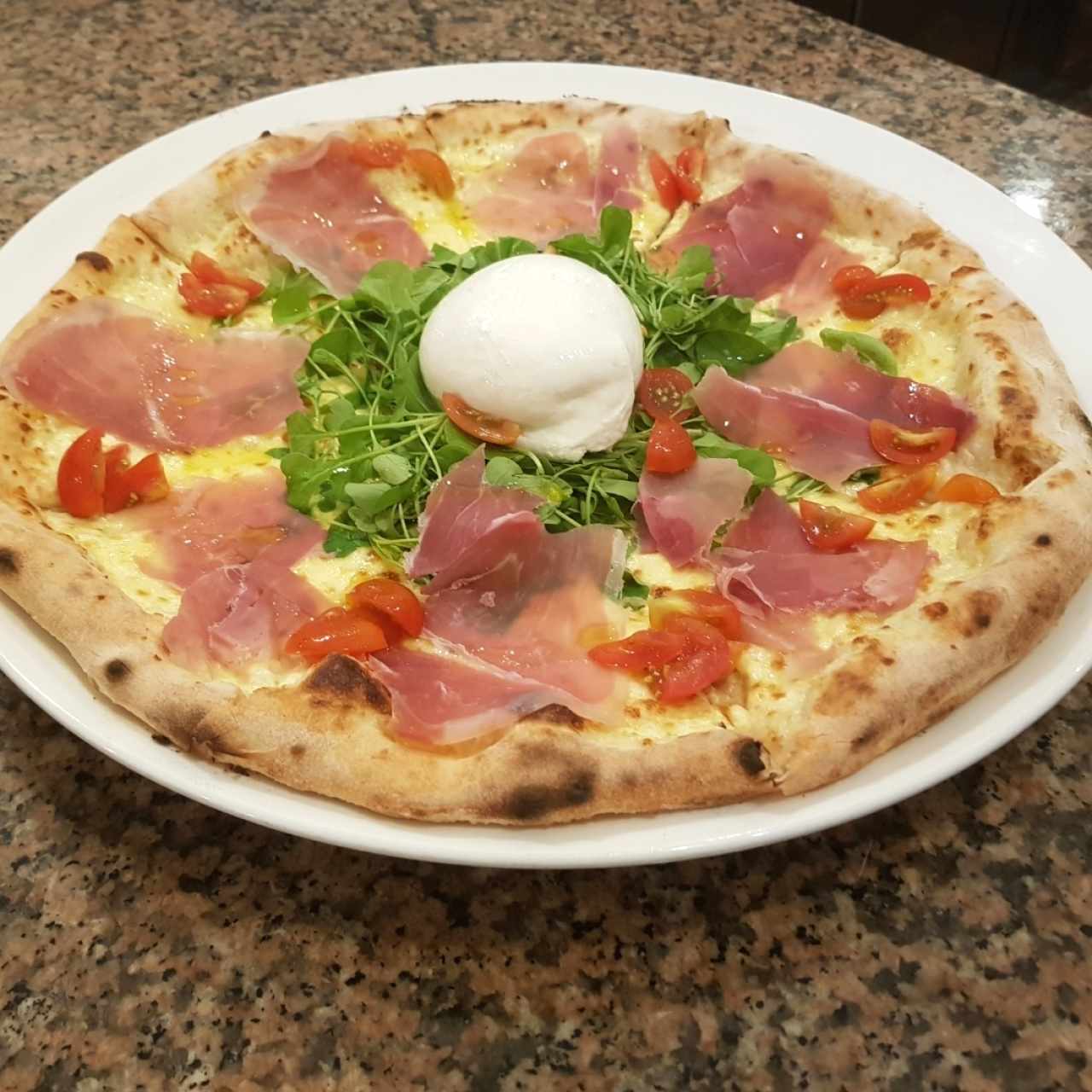 pizza burrata