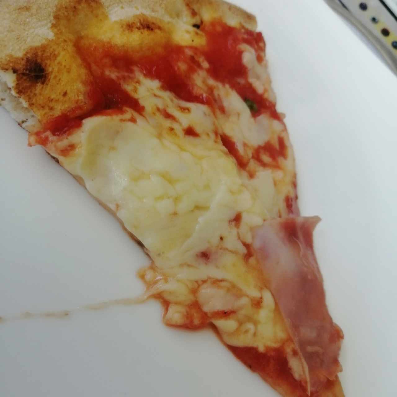 Pizza de jamón 