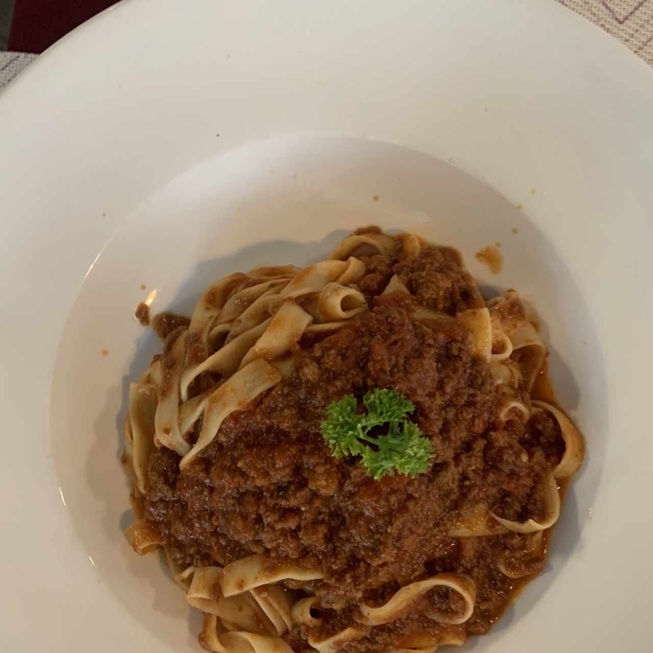 Pastas - Fettucine Bolognesa