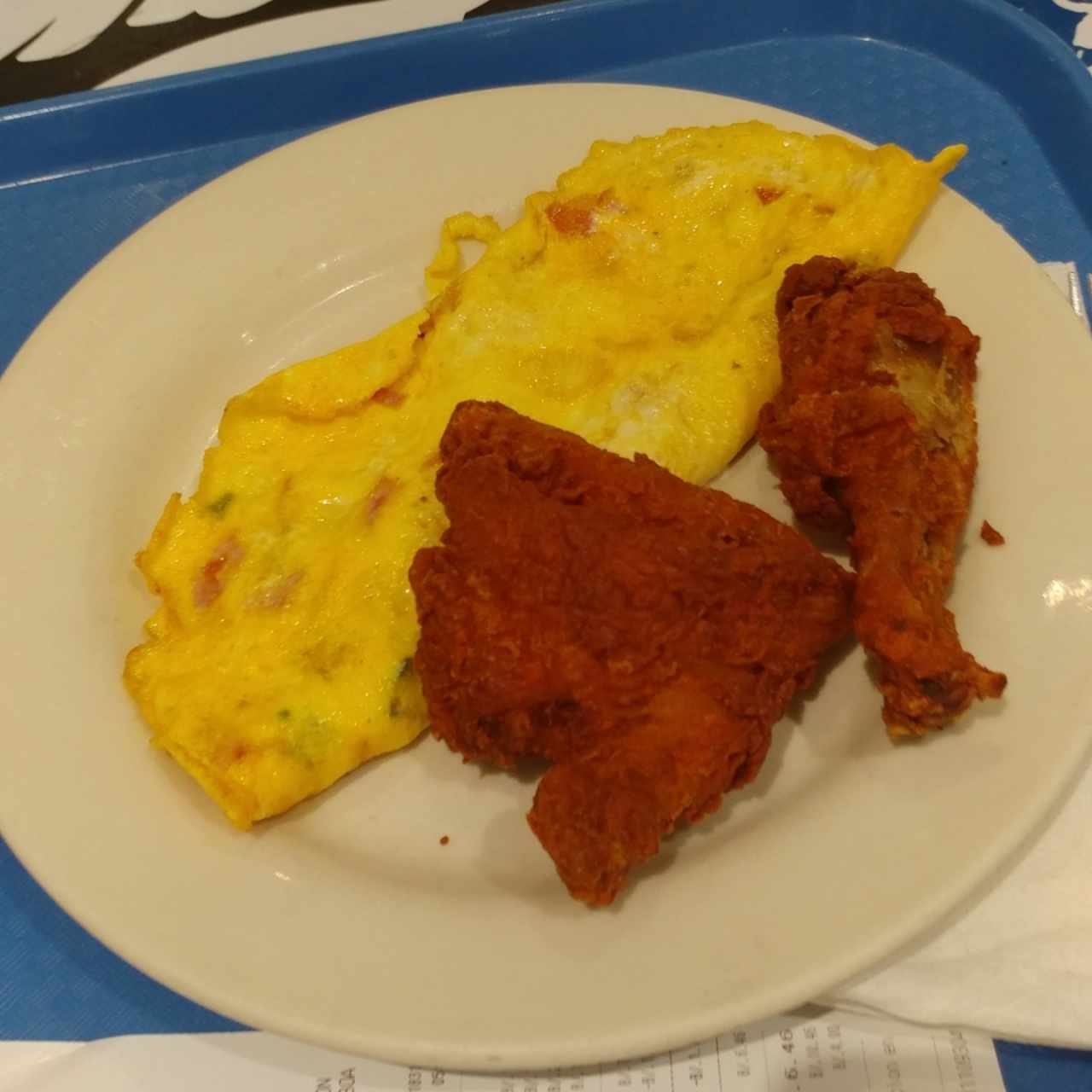 torta huevo y pollo 