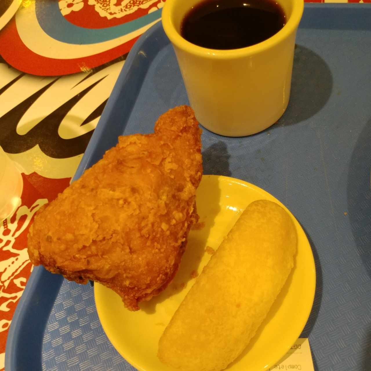 pollo y carimañola