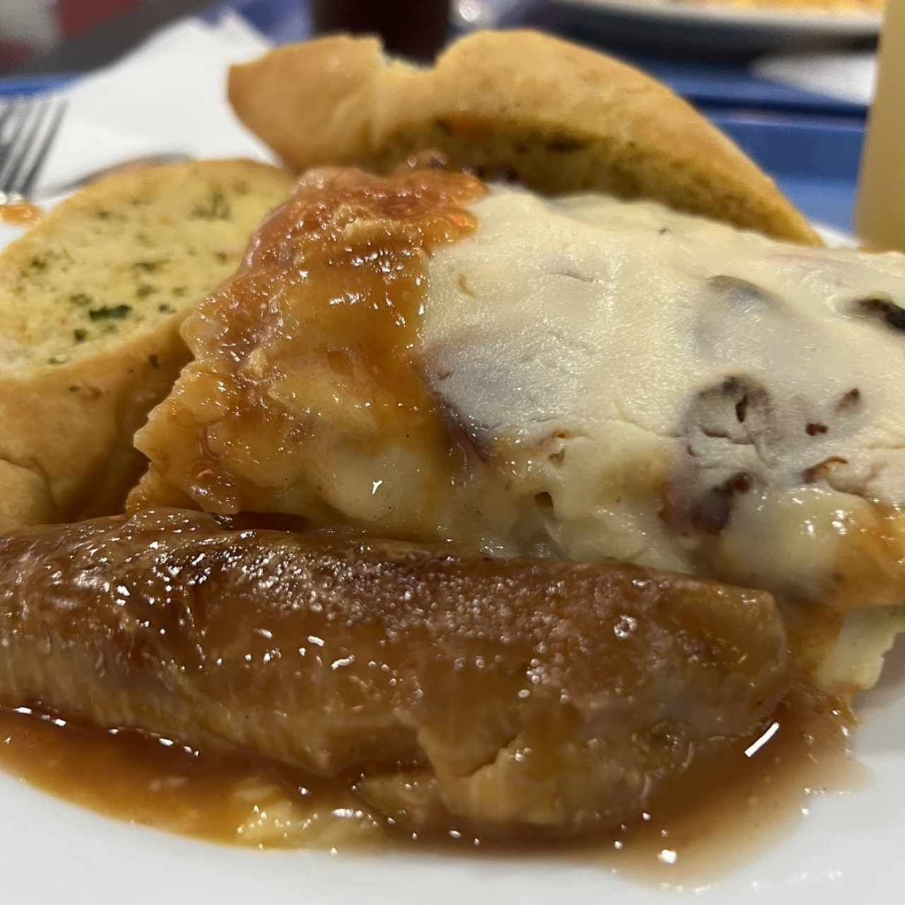 Lasaña de pollo
