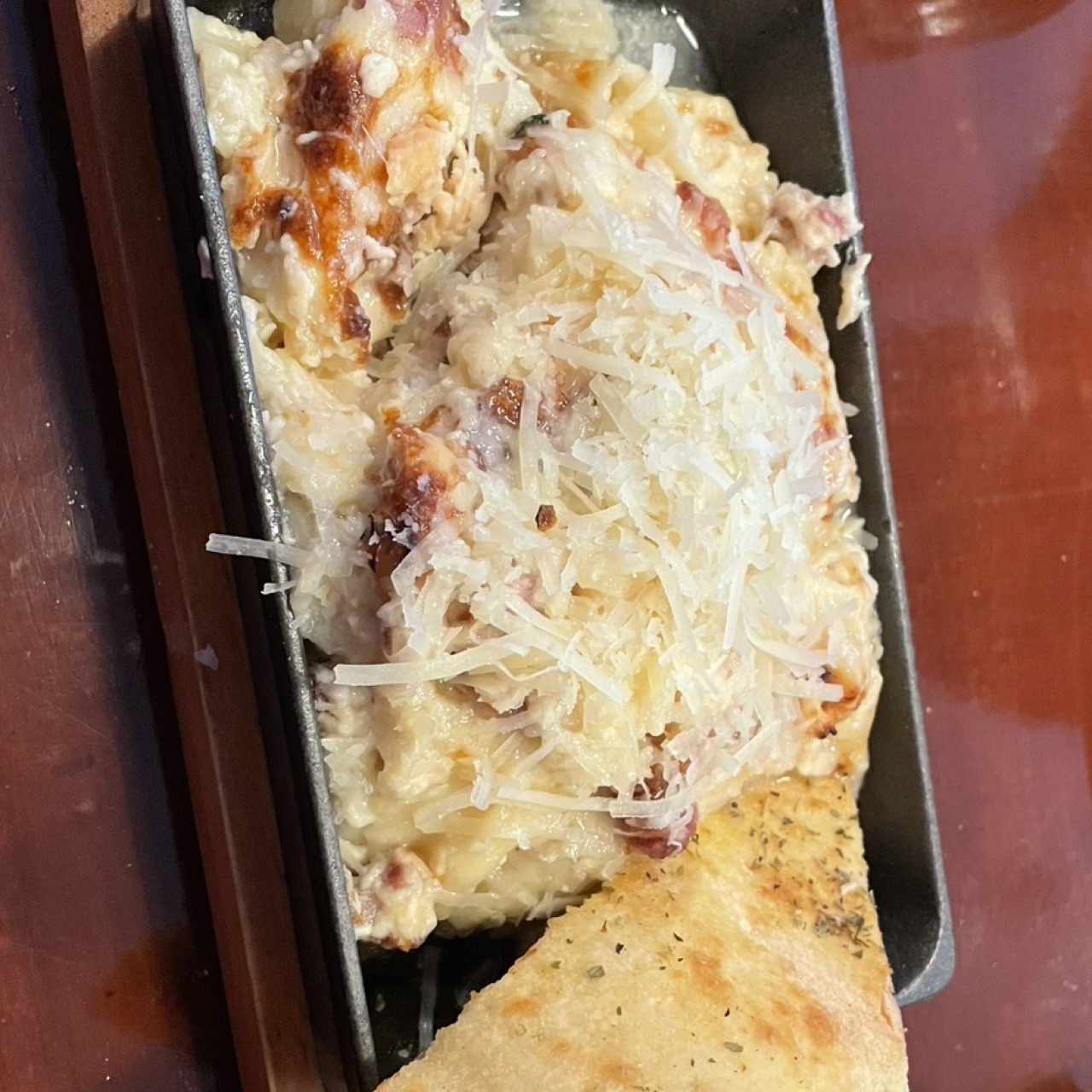 Lasagna de Pollo en salsa blanca