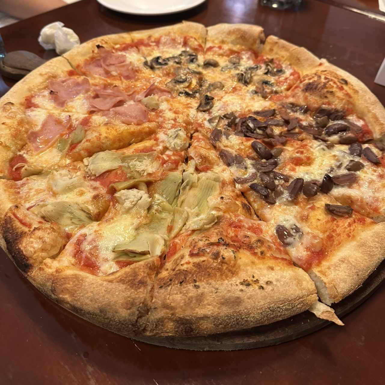 Pizzas Rojas - 4 Stagioni
