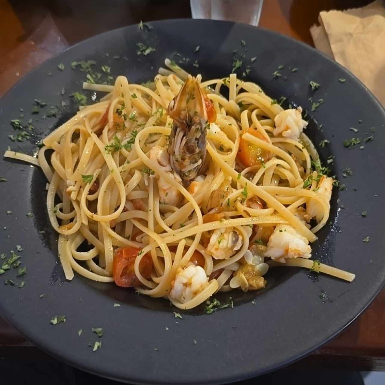 pasta Ganberoni