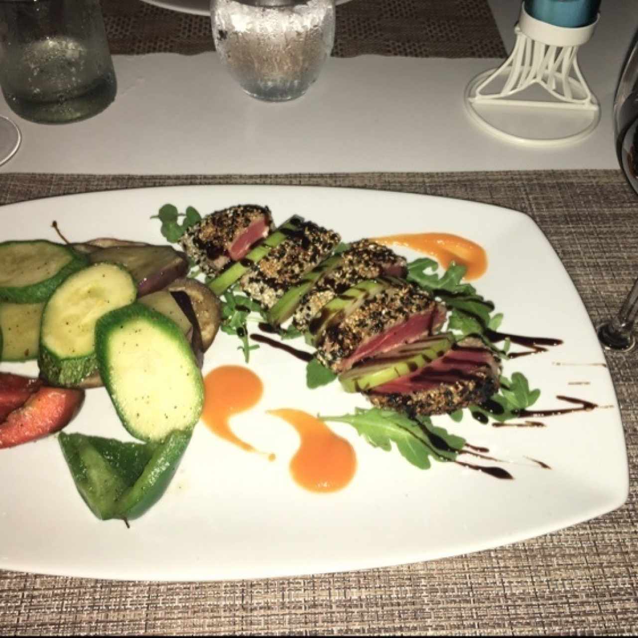 Atún tostado
