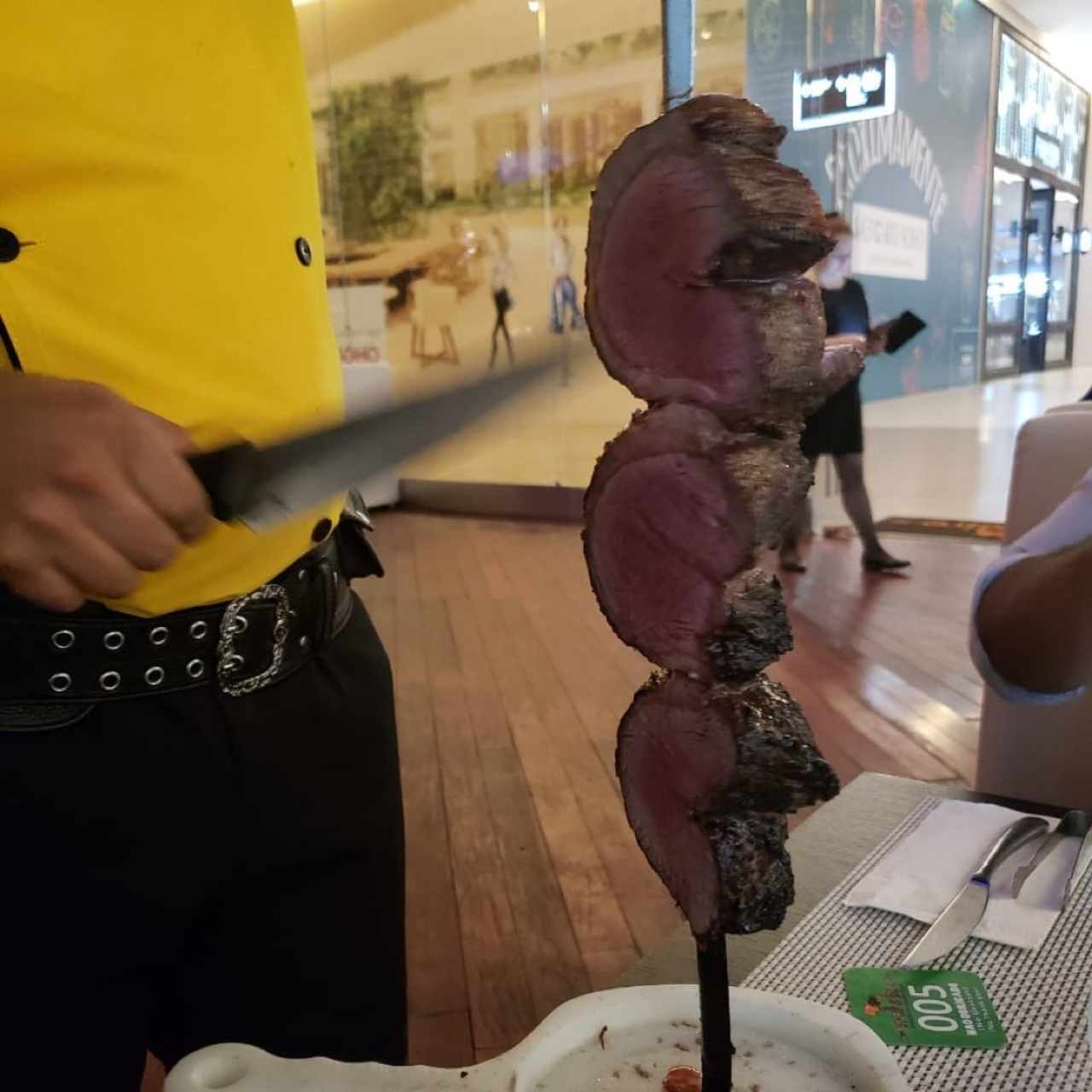 corte de carne