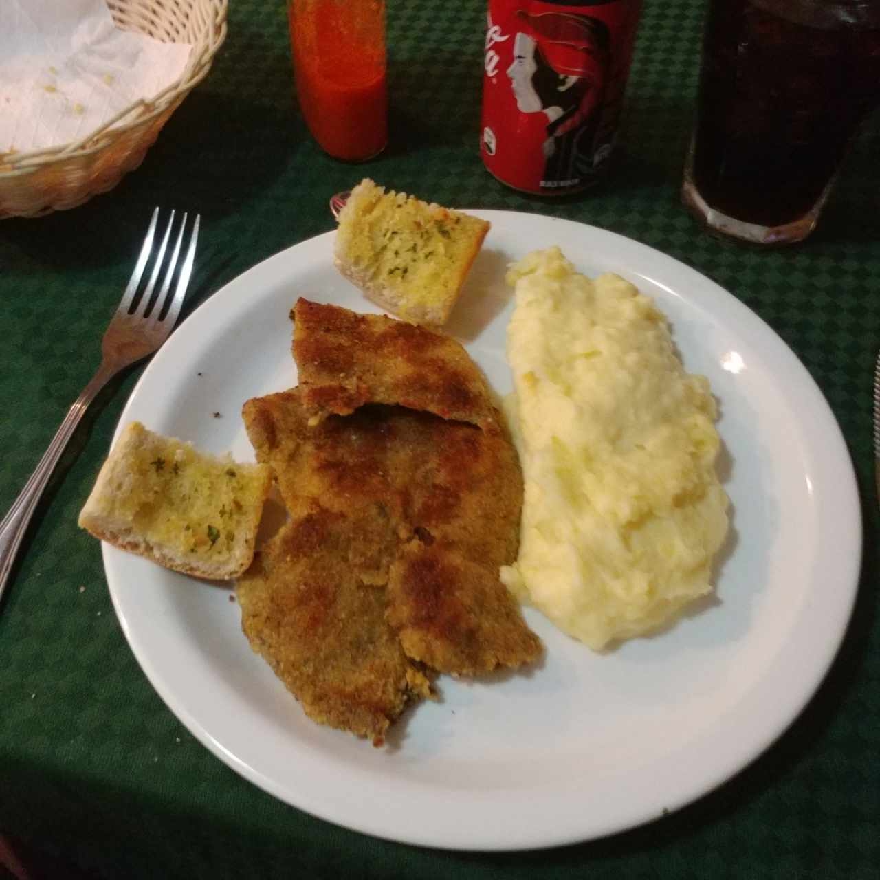 bistec apanado 