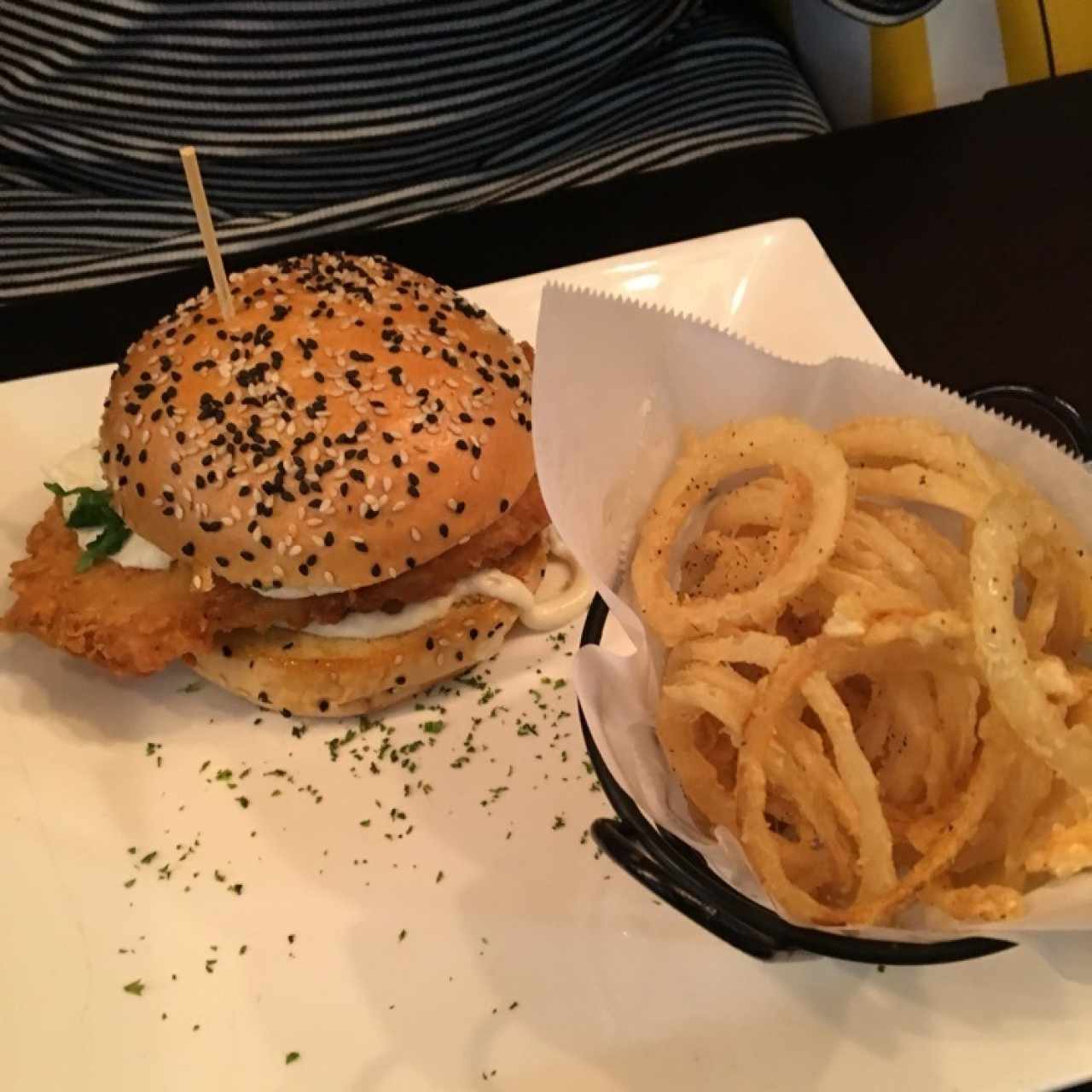 Hamburgesa Euro de Pollo