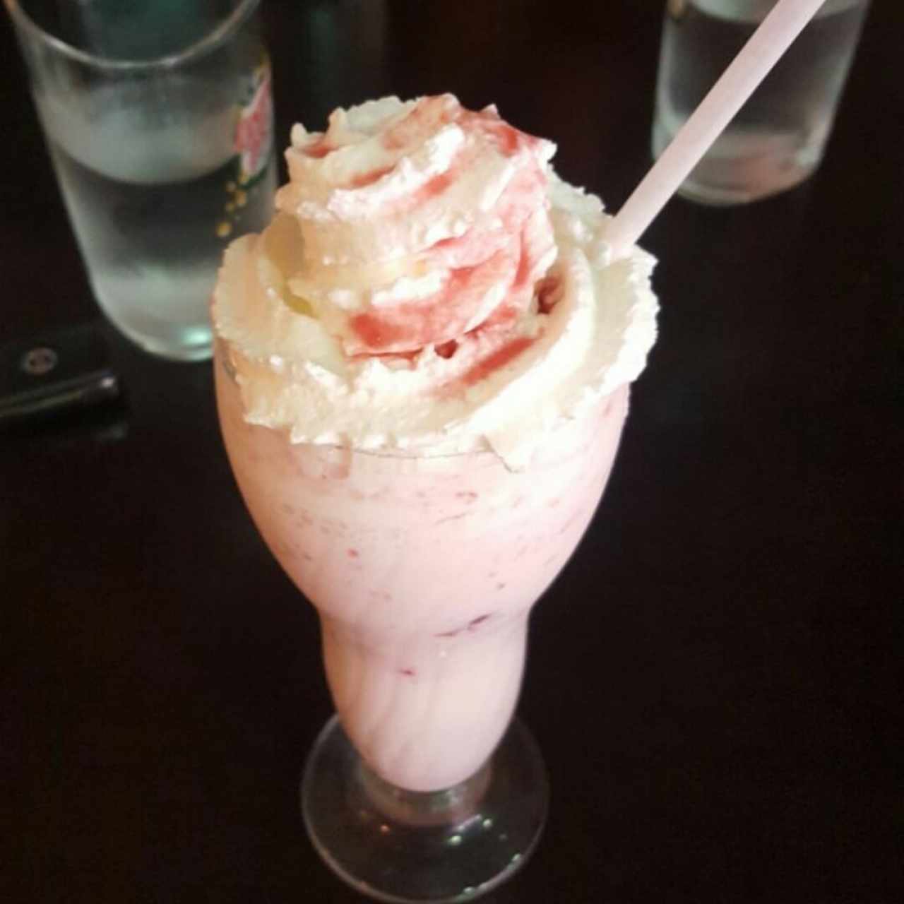 Malteada de fresa