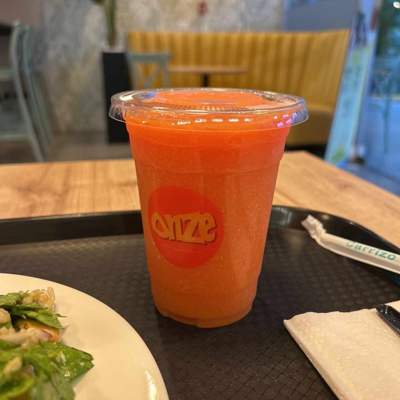 Papaya en agua 