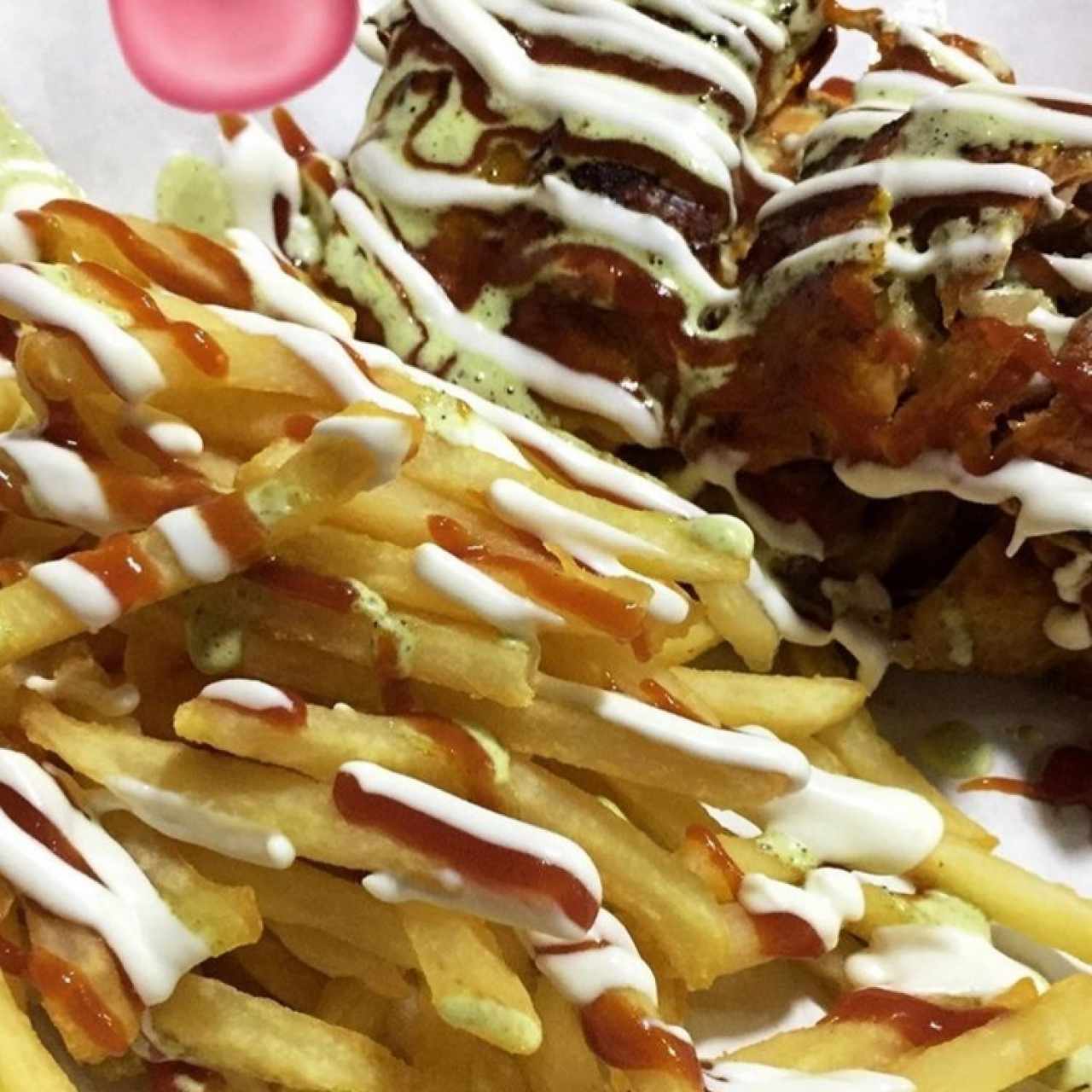 pollo asado con papas 