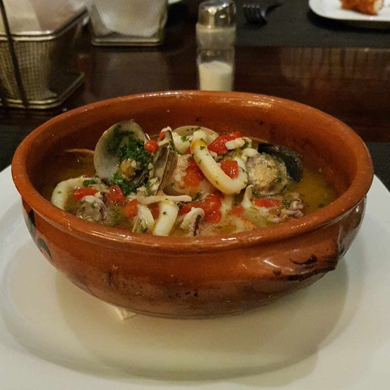 Mariscos al Ajillo