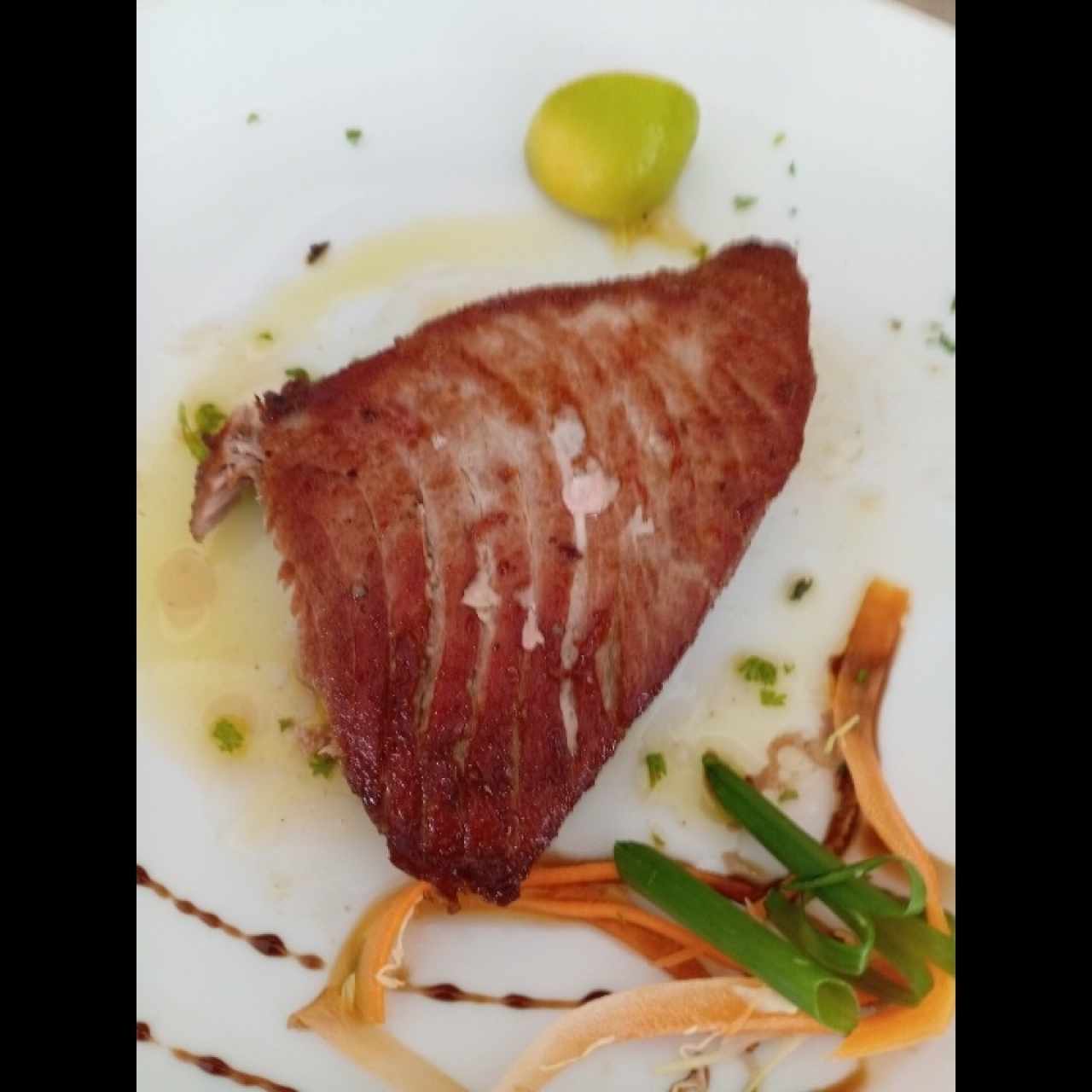 Atún a la plancha