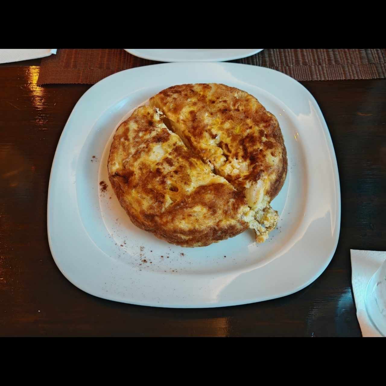 Tortilla Española con Chorizo estilo madero