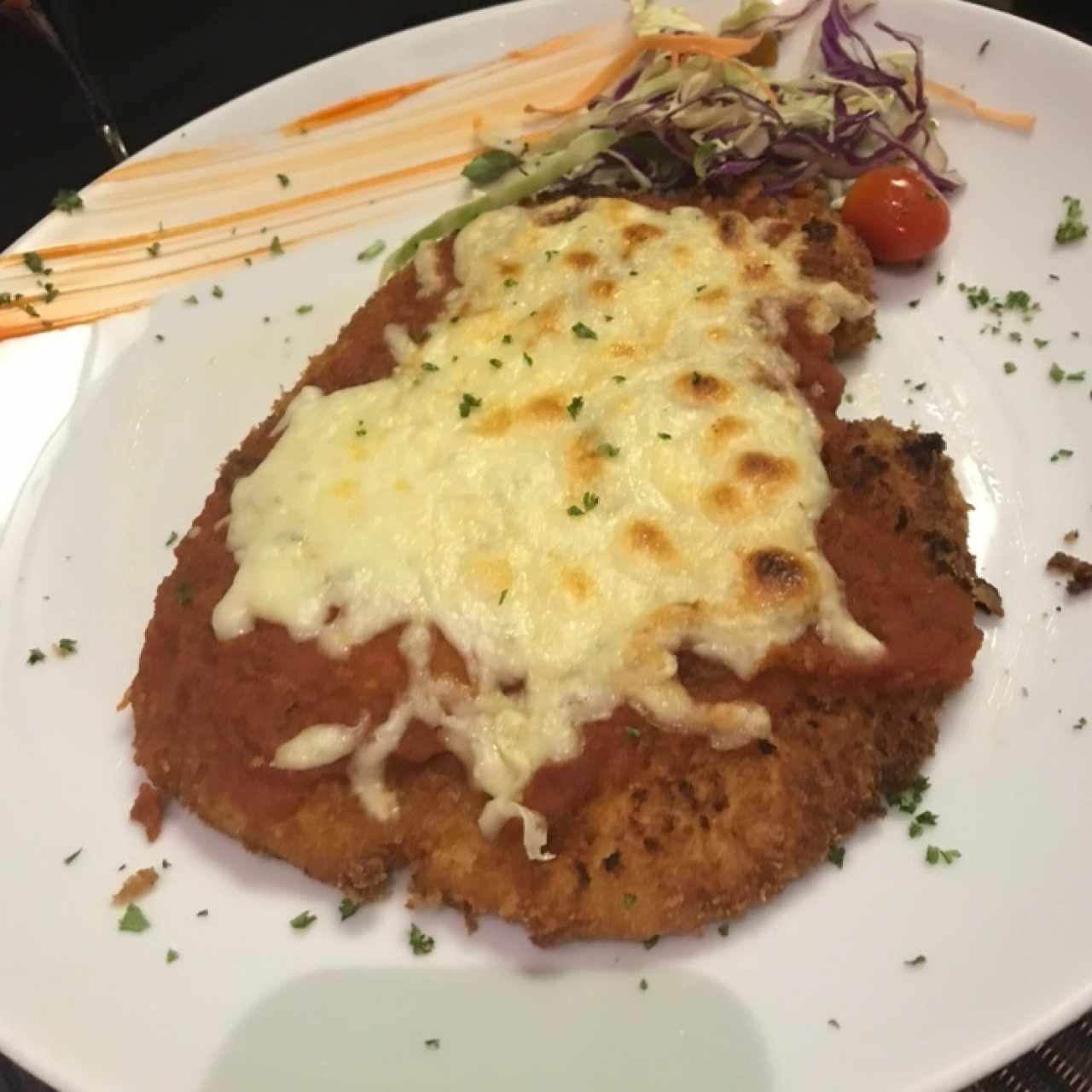 milanesa de pollo