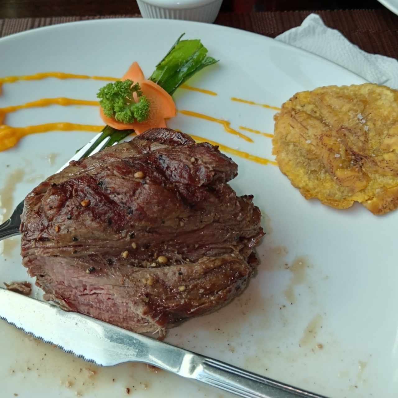 Filete de res Café Madero