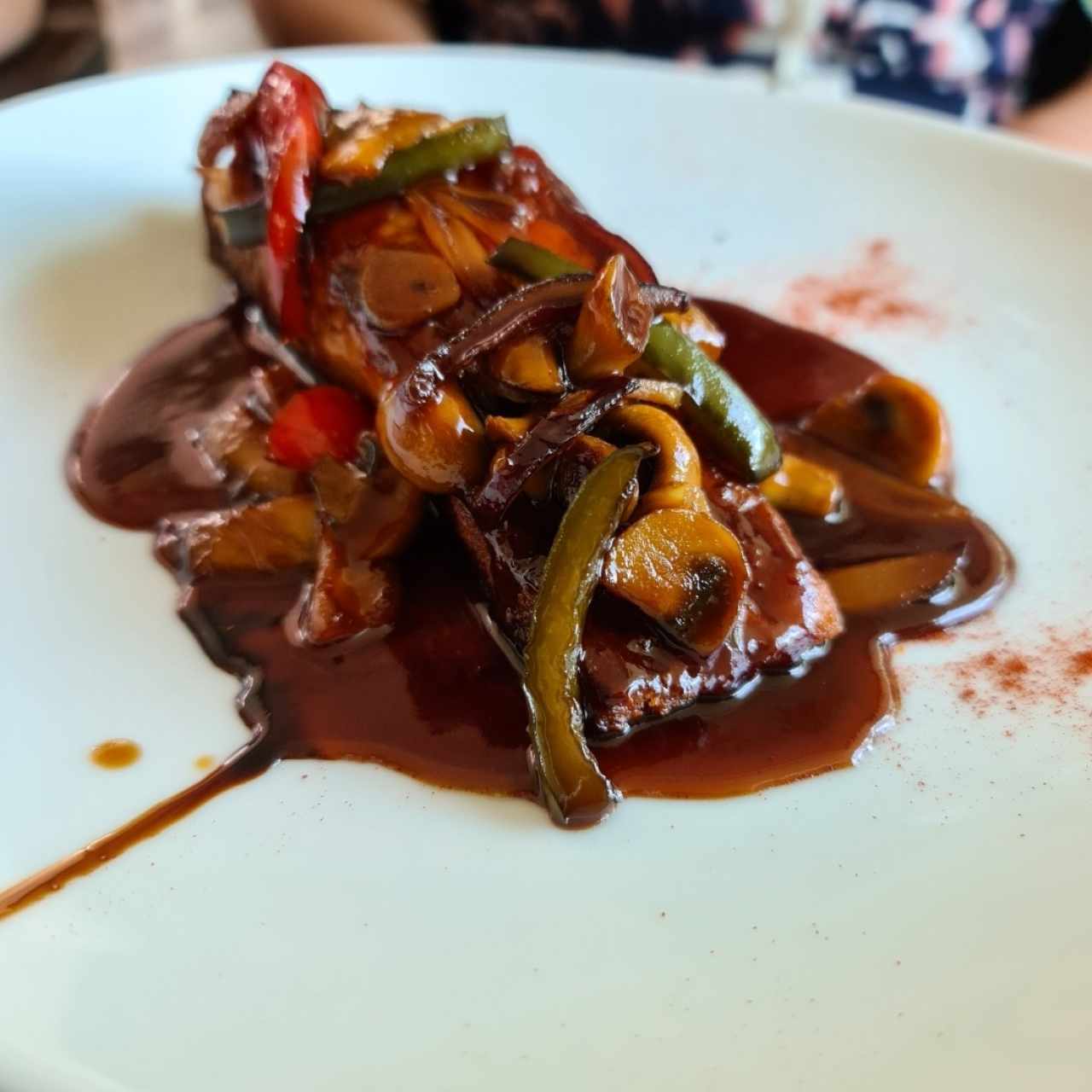 Salmón en salsa Teriyaki