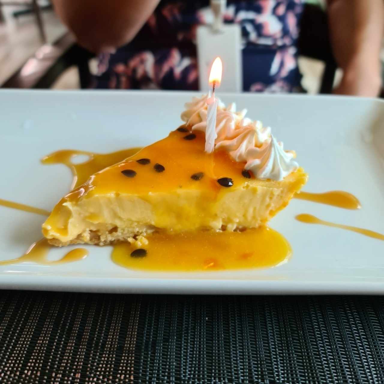 cheese cake de maracuyá