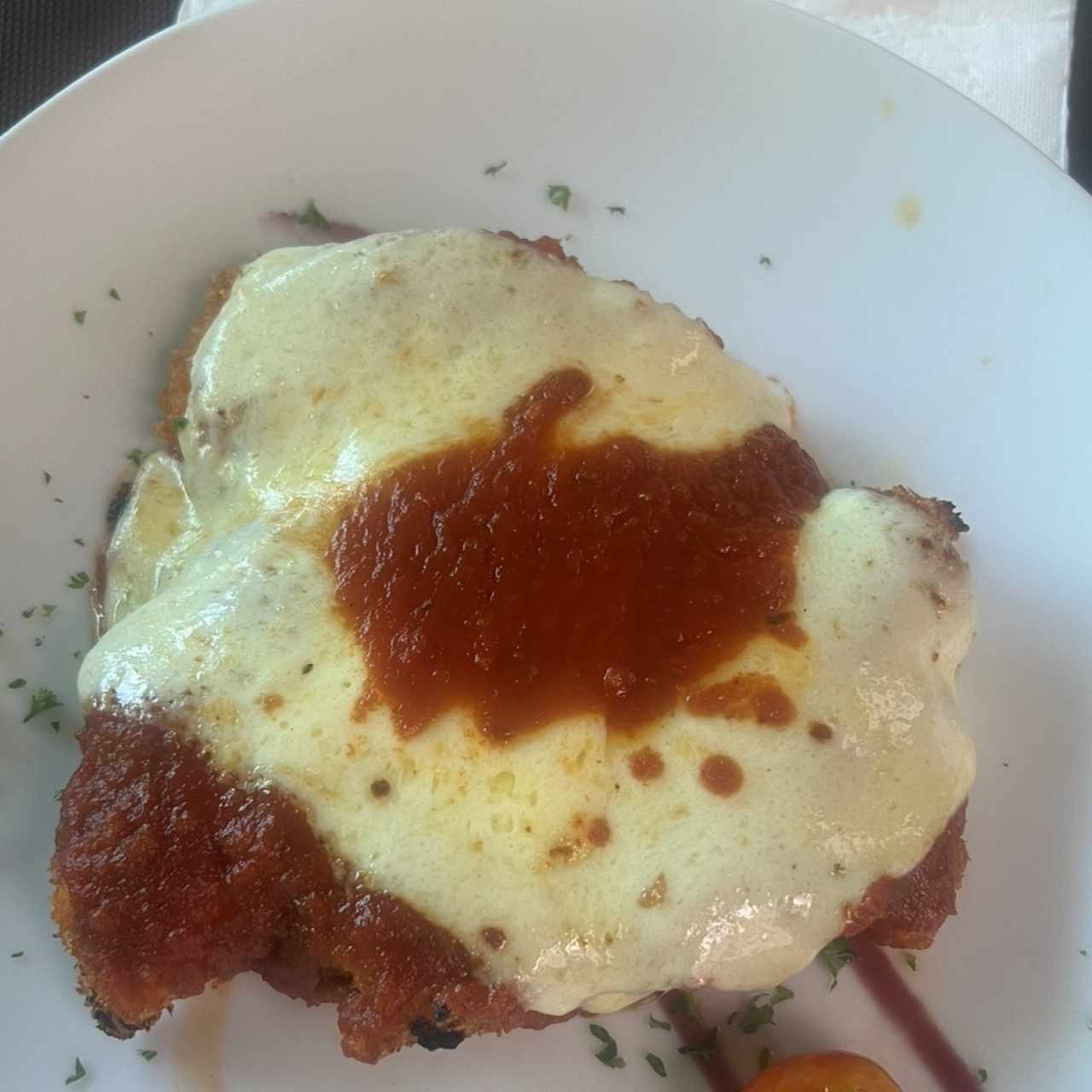 Milanesa de Pollo Gratinada
