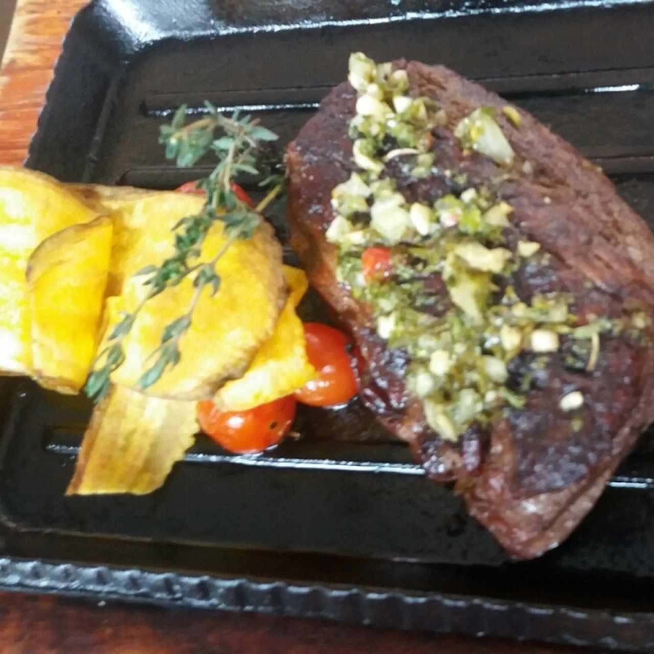 Filete de res Café Madero
