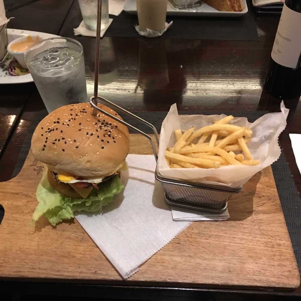 hamburguesa Madero