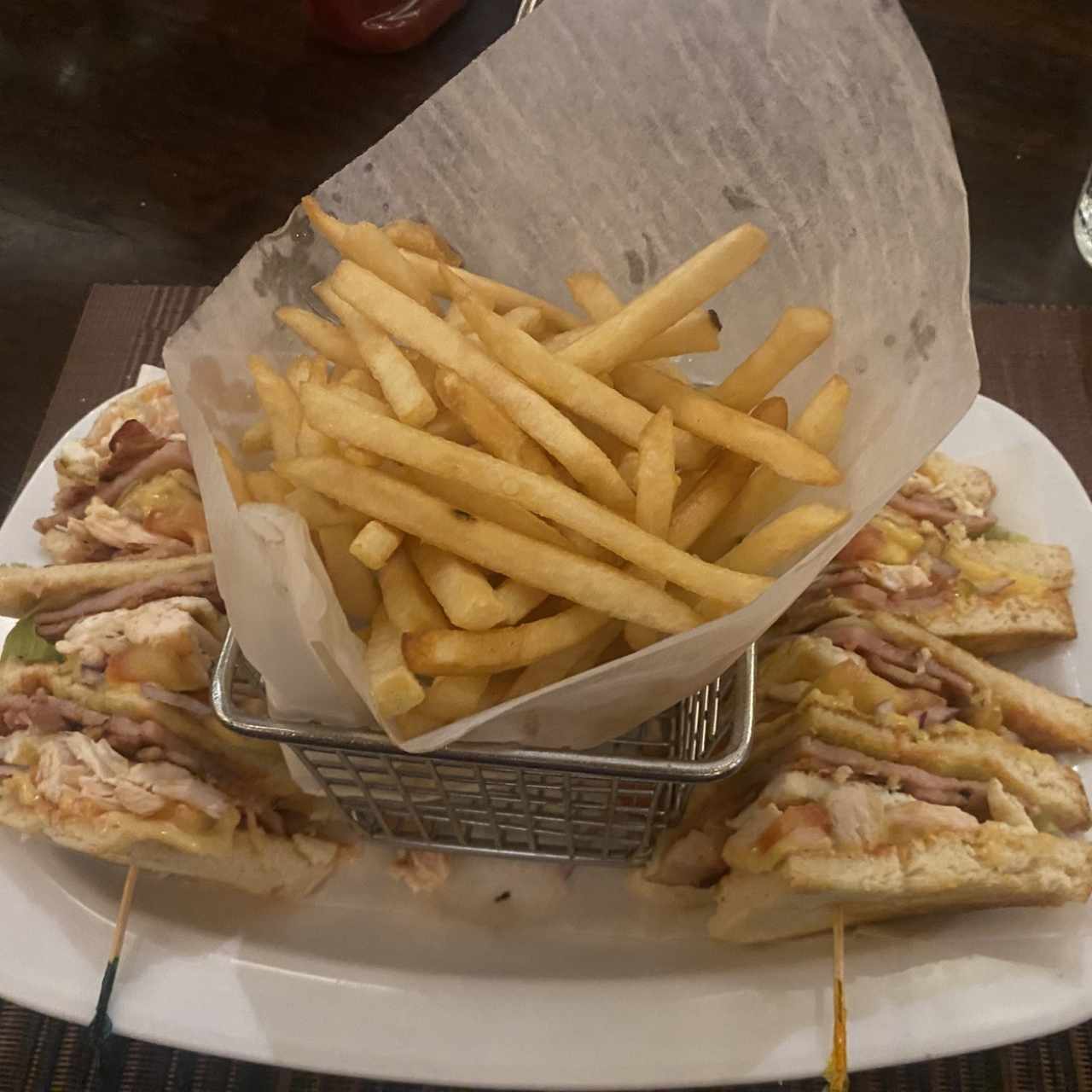 Emparedados - Club sandwich
