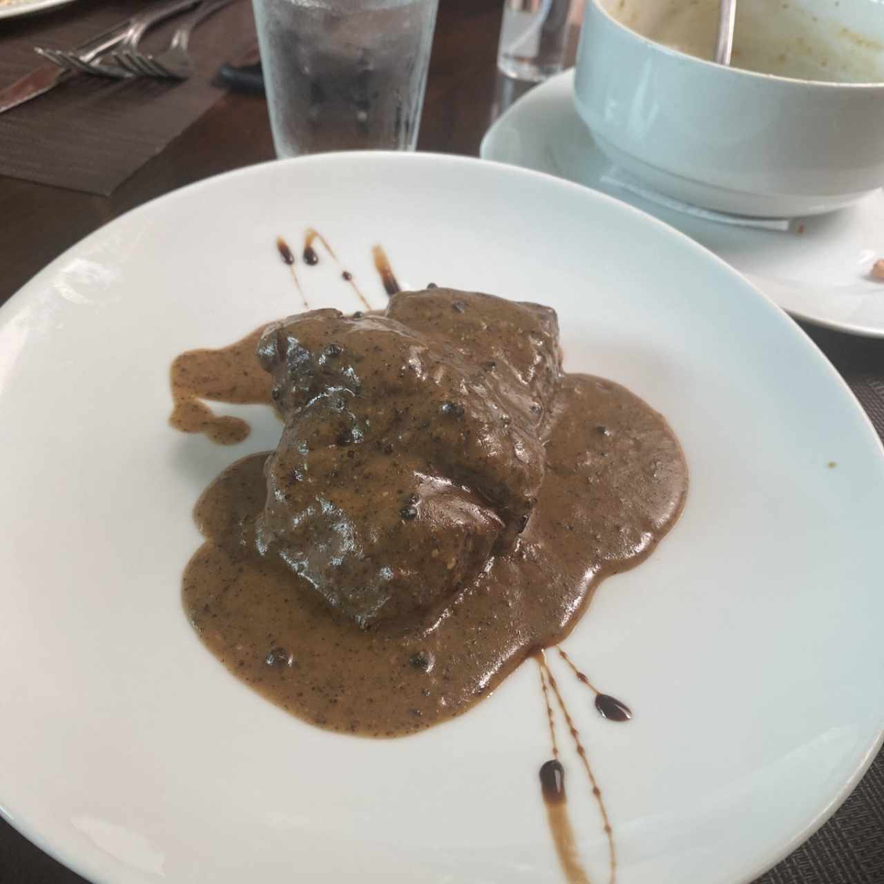 Filete de res a la pimienta