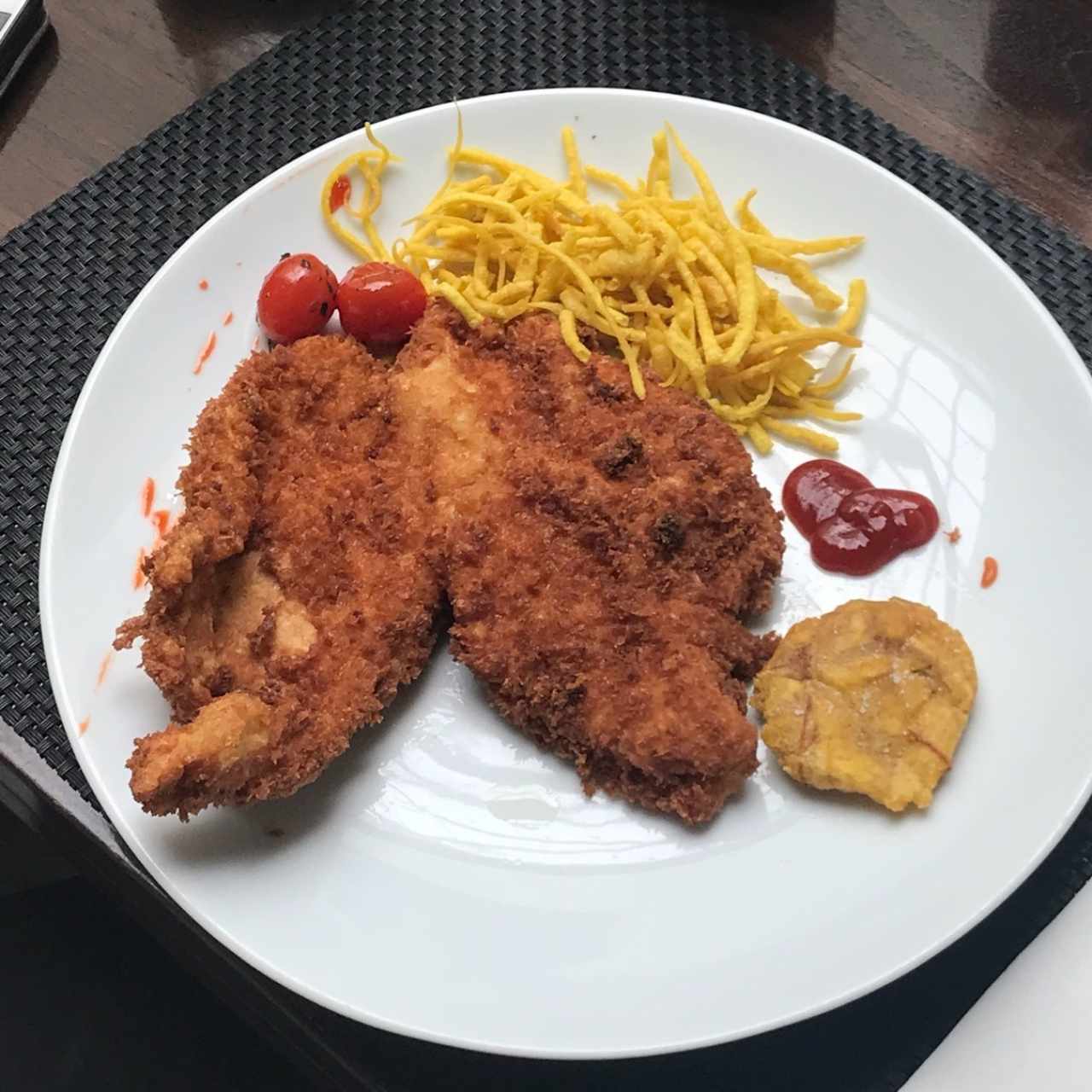 Milanesa de pollo