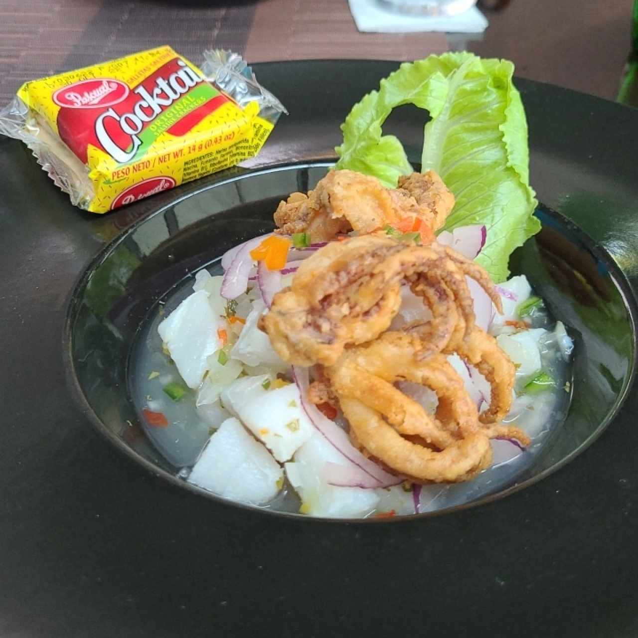 Entrantes fríos - Ceviche Madero