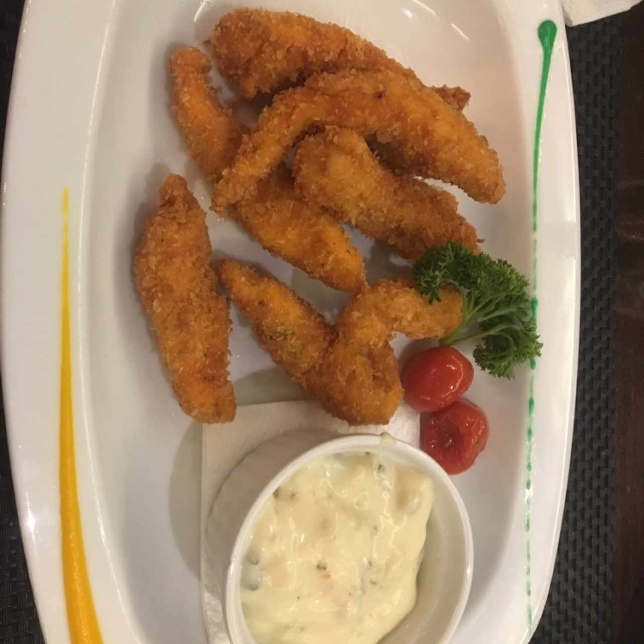 Deditos de pollo