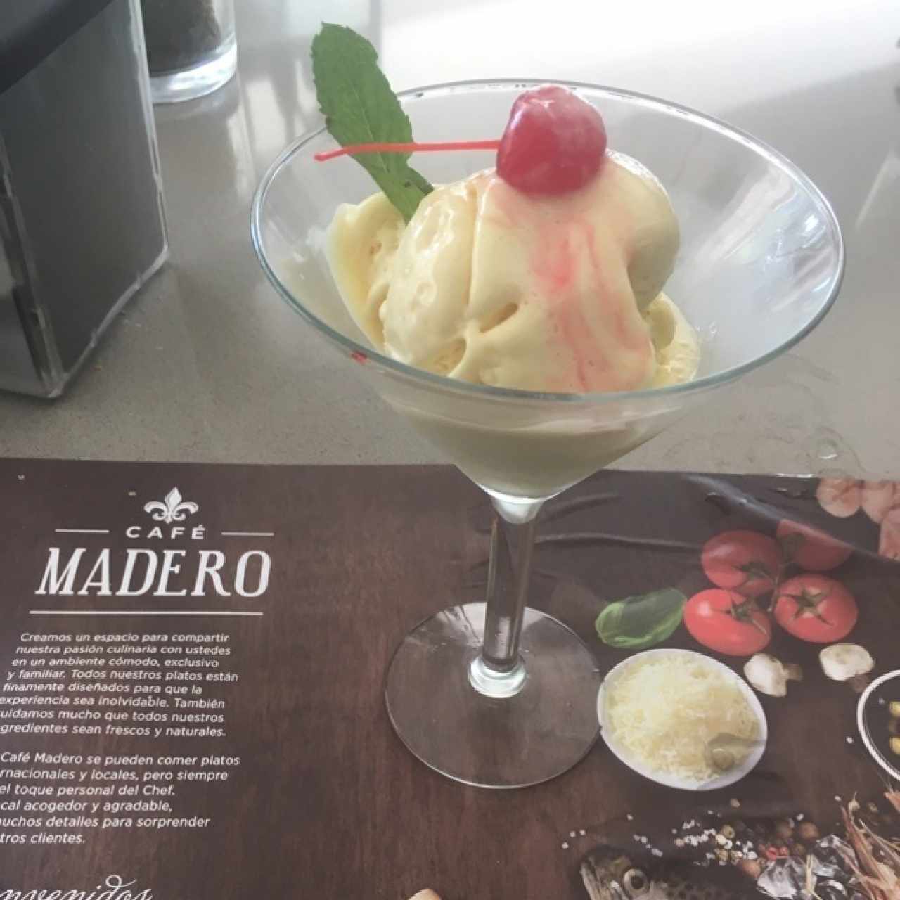 nieve de piña deliciosa 