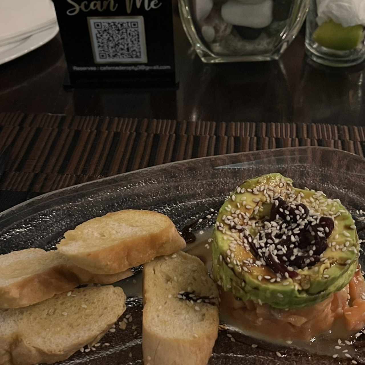 Tartar de Salmón y Aguacate