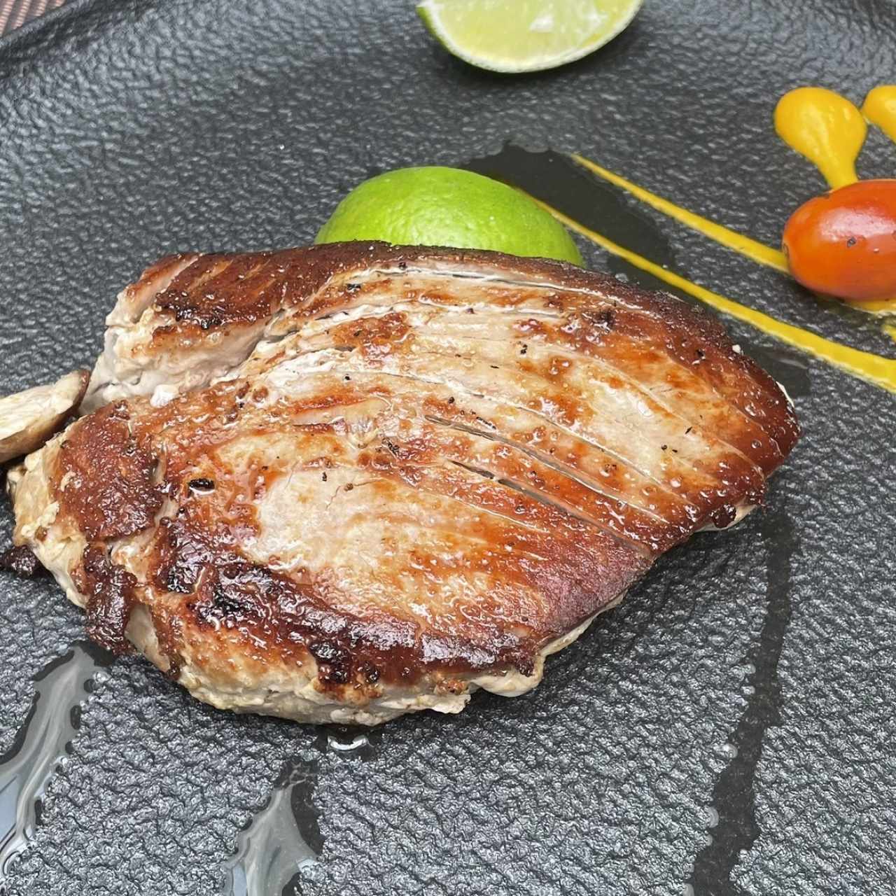 Atún a la plancha