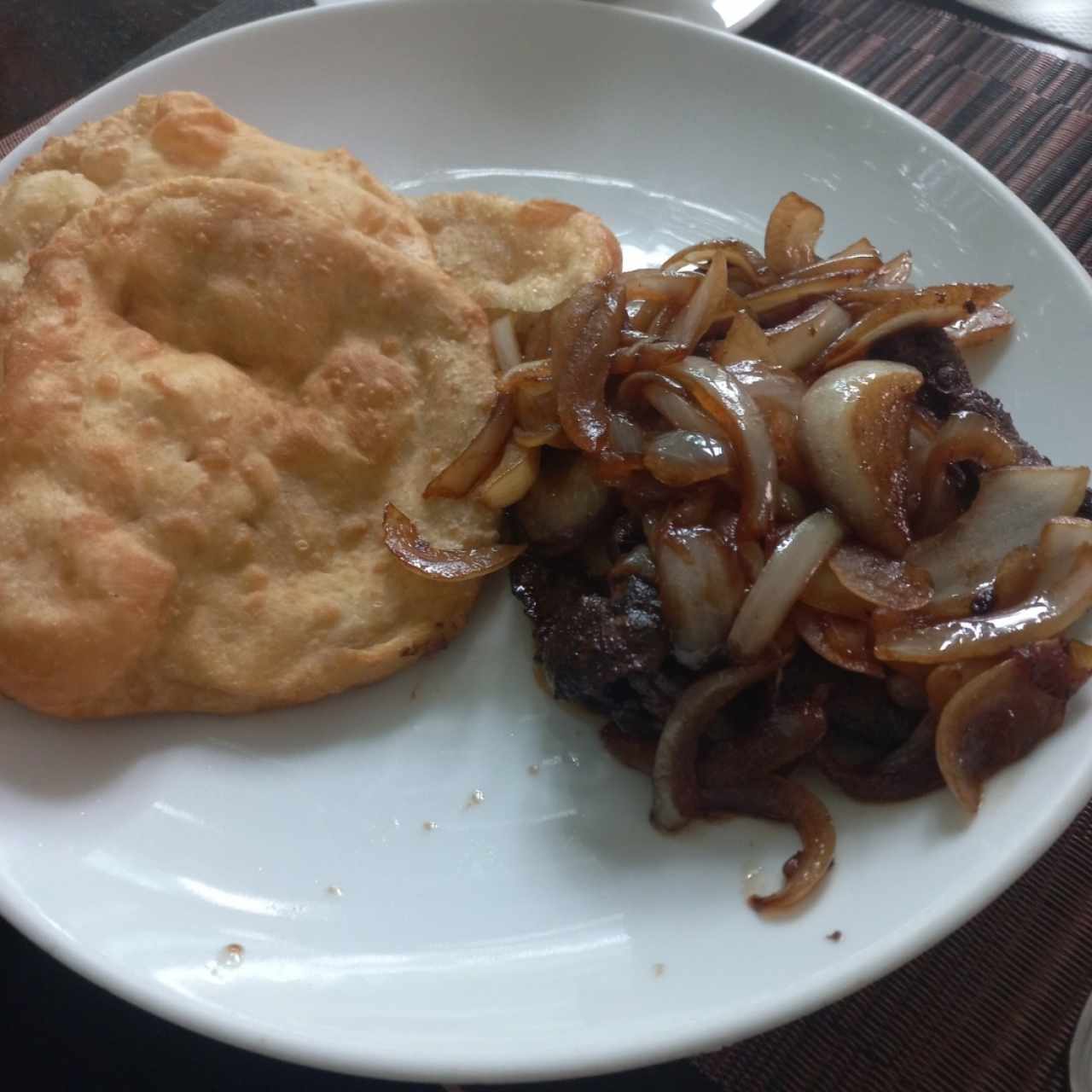 Filete de res salteado