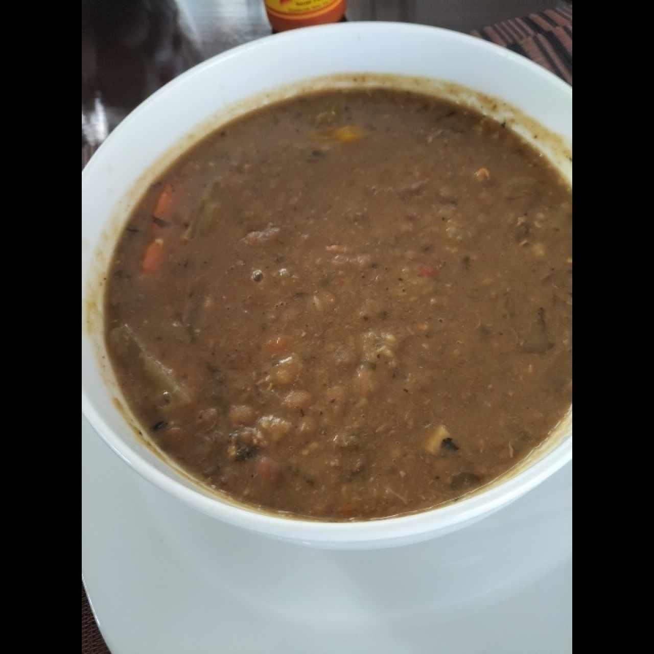 Sopa lentejas