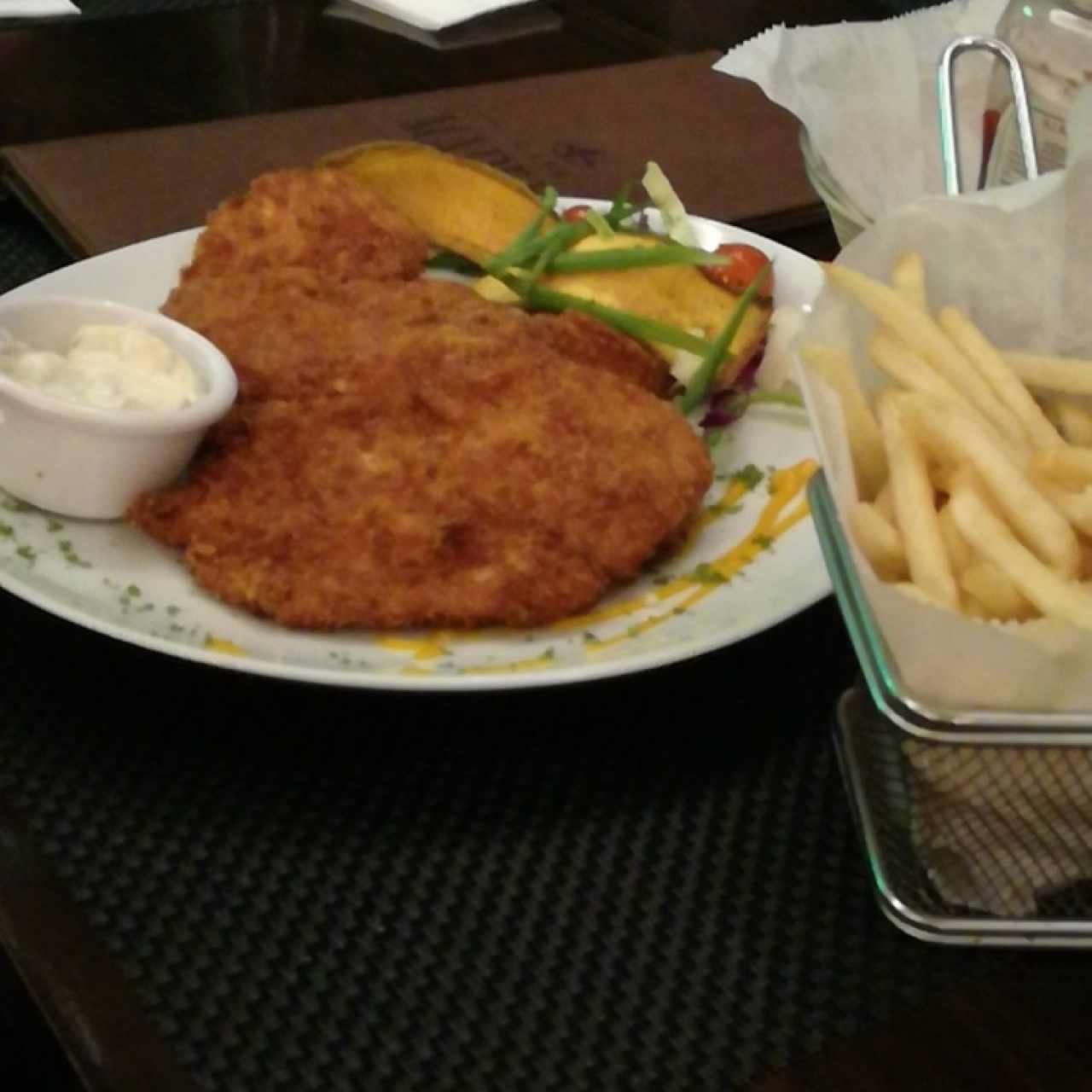 Milanesa de pollo