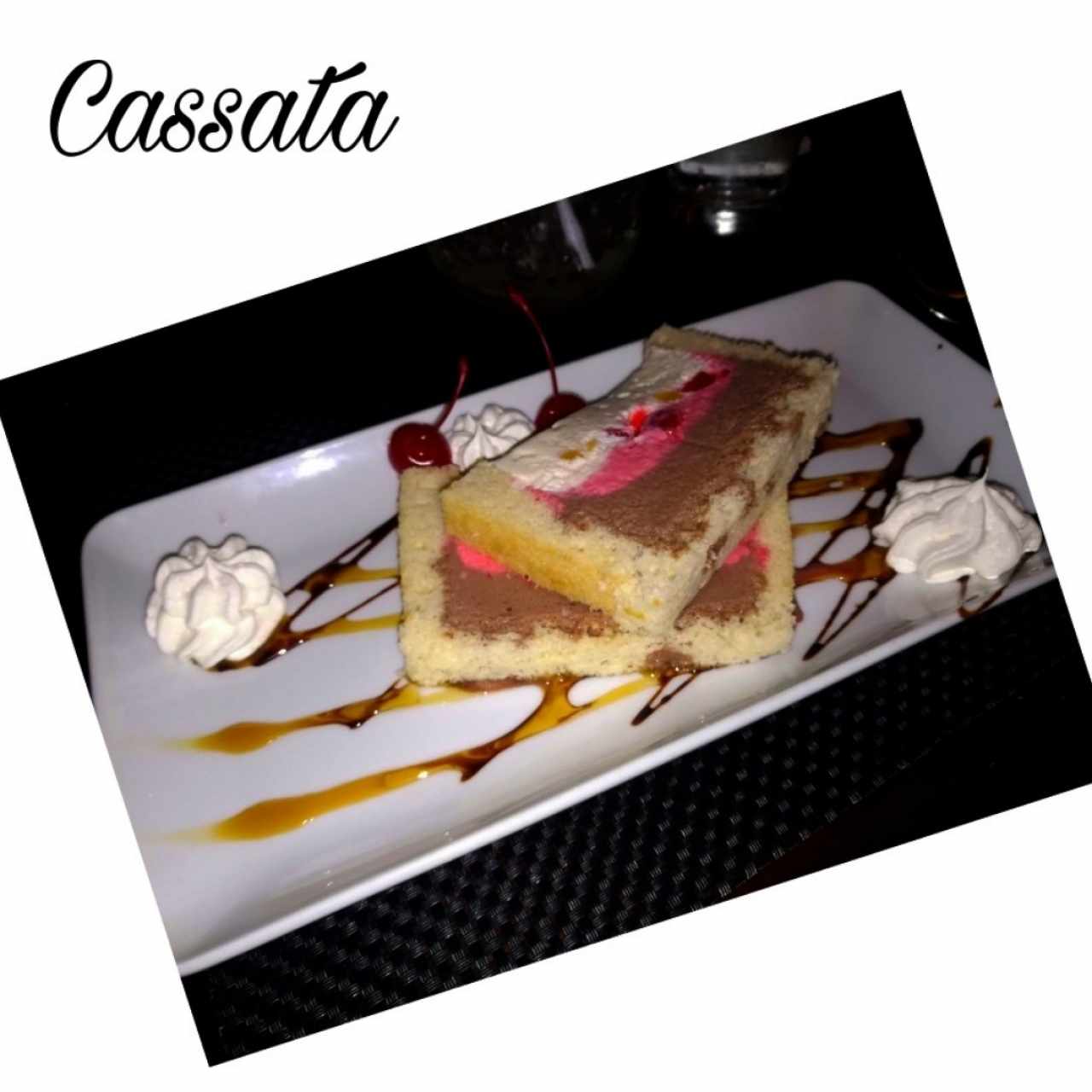 Postres - Cassata