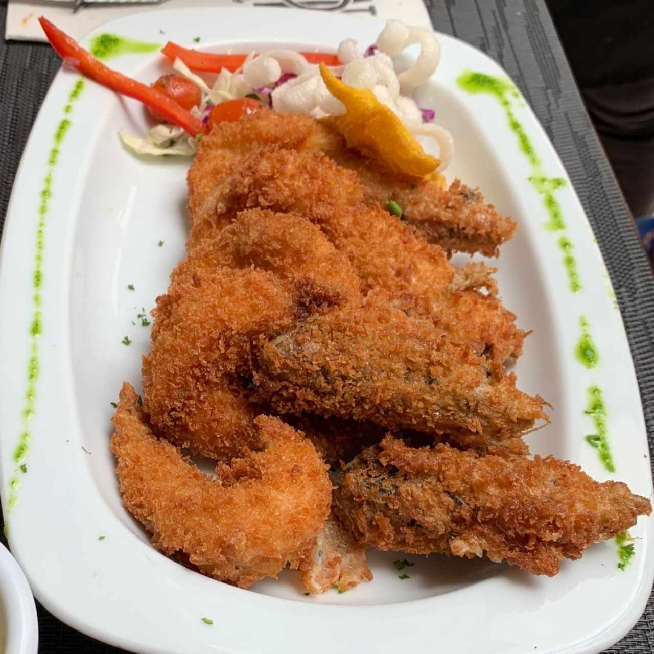Mar - Langostinos al mango