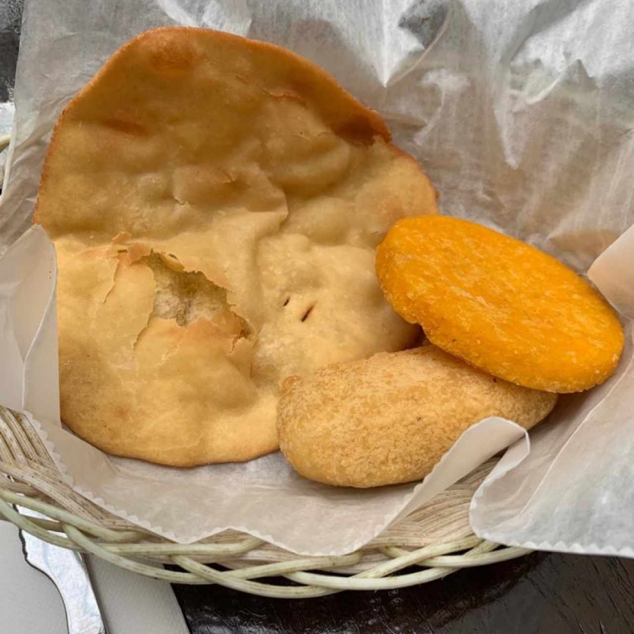 Hojaldre, Tortilla y Carimañola