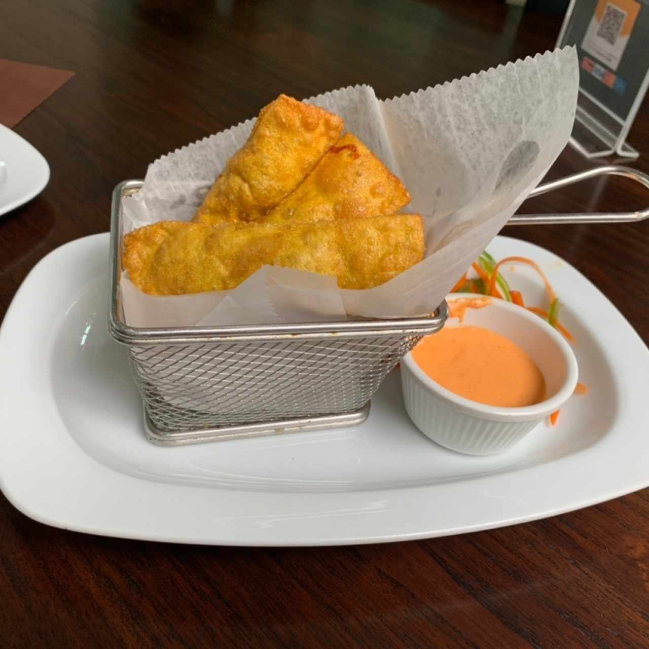 Wanton de Camarones