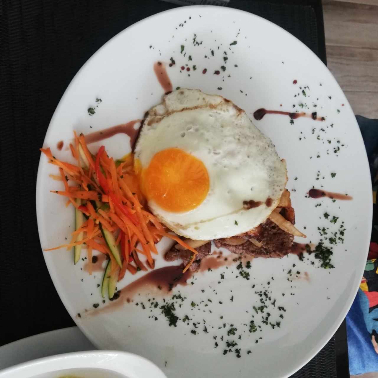 Filete de res a la cubana