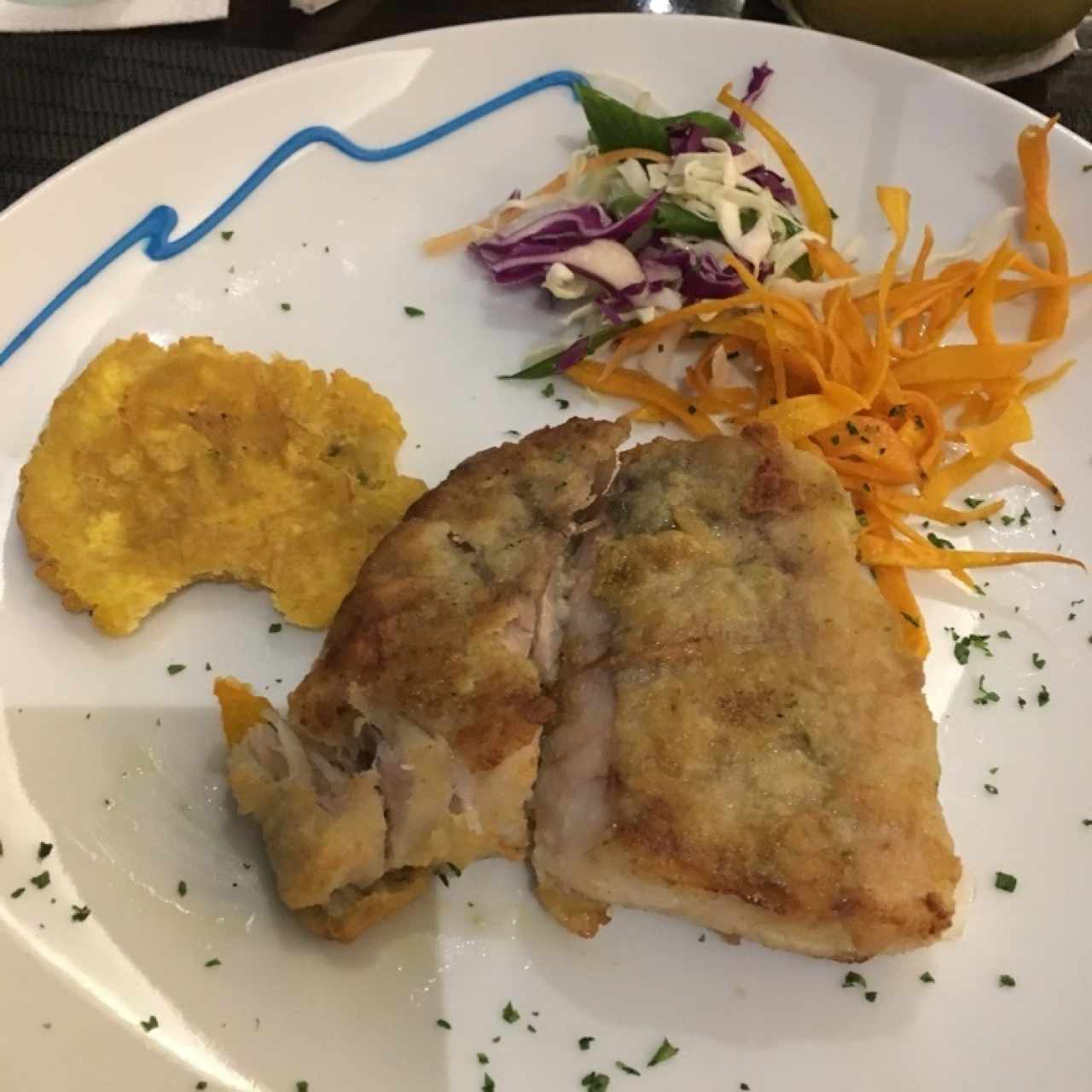 corvina a la plancha 